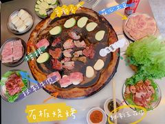 -老姐石板烧烤+铜炭火锅(总店)