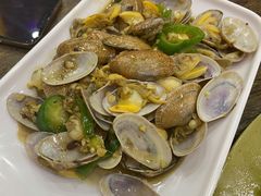 豉汁炒花甲-贞姨美食·老字号海鲜大排档