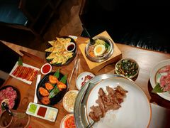 -明洞阿姨·韩式酱蟹烤肉·创意料理(三元桥店)