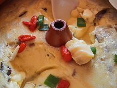 汽锅白生蒸蛋-龙姐私房菜(和顺古镇店)