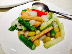 淮山银杏炒幼芦笋-利苑酒家(华熙国际店)