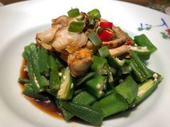 秋葵拌海贝-三合园水饺·青岛菜(五四广场店)
