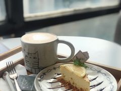 风味手工重芝士蛋糕-猫小主咖啡·猫咖cat cafe(福田店)