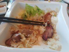 烧鹅双拼饭-香港新曜记茶餐厅(星耀城店)