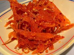 拌明太鱼丝-七八冷面·延边朝鲜族美食(欢乐谷店)