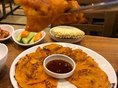 泡菜饼-喇喇排骨火锅·传统韩式脊骨汤(望京西园总店)