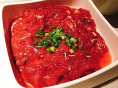 鲜嫩双椒牛肉-海底捞火锅鲜切牛肉主题店(长寿路店)