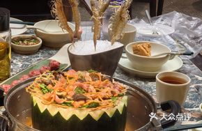 Shunde Winter Melon Steamed Chicken