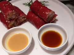 红米脆皮鲜虾肠-蝴蝶里·粤菜·点心(滨江龙湖店)