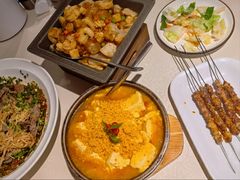 石锅海胆豆腐-老大连·海肠捞饭·大连海鲜大连菜(西安路店)