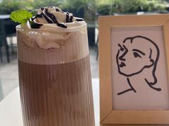 巧克力雪顶牛奶-木马MUA咖啡·蛋糕·甜品(泛悦城市广场店)