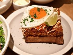 法式千层火腿芝士开放三明治-O'eat Blossom&Pelican(深圳首店)