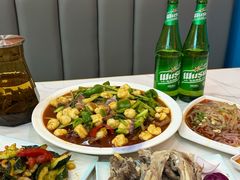 -马旭土鸡焖花卷新疆菜大盘鸡·真域顺西域美食(天马大道店)