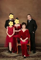 -时光纪亲子全家福照相馆(静安店母女写真父母纪念照)