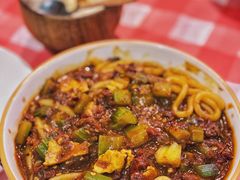 新疆炒米粉-西域阿里马新疆菜·清真(桂花路店)