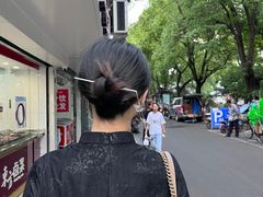 -暮晚尘香汉服旗袍