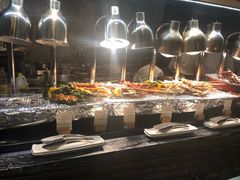 自助取餐区-北京希尔顿逸林酒店-逸轩西餐厅-自助餐厅