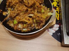五花肉煎酸菜-敏丁拌饭(中街总店)