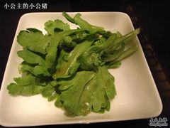 蒜香茼蒿菜-北京王府井希尔顿酒店·秦唐中餐厅Chynna