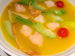 金汤丝瓜烩手打虾丸-避风塘·老港味餐厅(虹口龙之梦店)