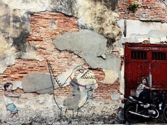 -槟城街头艺术街区