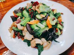 芥菜炒木耳-土菜水饺村(宁夏路店)