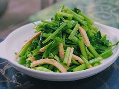 水芹菜炒香干-国生茶庄·地道农家菜团建活动