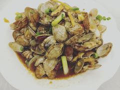 爆炒花蛤-渔中舟海鲜大排档(普陀沈家门店)