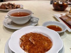 生拆蟹肉干捞翅-利苑酒家(北角店)