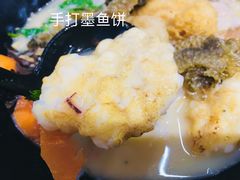 手打墨鱼饼-渔米丰·广府鱼汤米线(光明广场店)