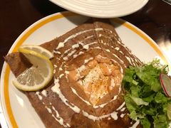 烟熏三文鱼芝士菠菜荞麦饼-La Creperie法餐厅(桃江路店)