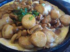 鸡蛋蘑菇日本豆腐-鑫巴蜀(和平里店)