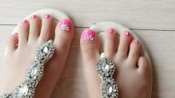 美甲配美鞋-艾妃罗高科美肤美甲美睫健康管理