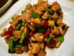 蚕豆春笋炒鸡丁-新天厨酒家(二分店)