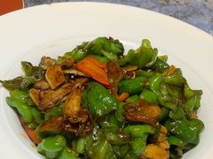 螺丝椒花肉炒螺片-君霖海鲜私房菜(春柳店)