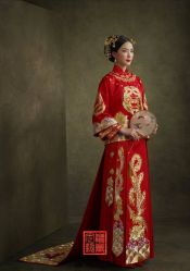 -藤薰定制中式嫁衣礼服旗袍店