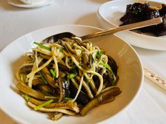 茭白炒鳝丝-玫瑰厅上海菜(兴国路店)