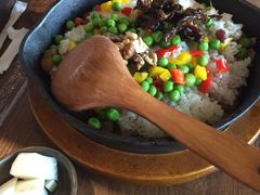 野菌火腿芋焖饭-云海肴·汽锅鸡·云南代表菜(天山百盛优客店)