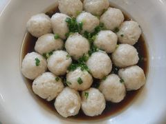 清蒸鱼肉萝卜丸-金杏·粘卷子 烤鸭 农家菜