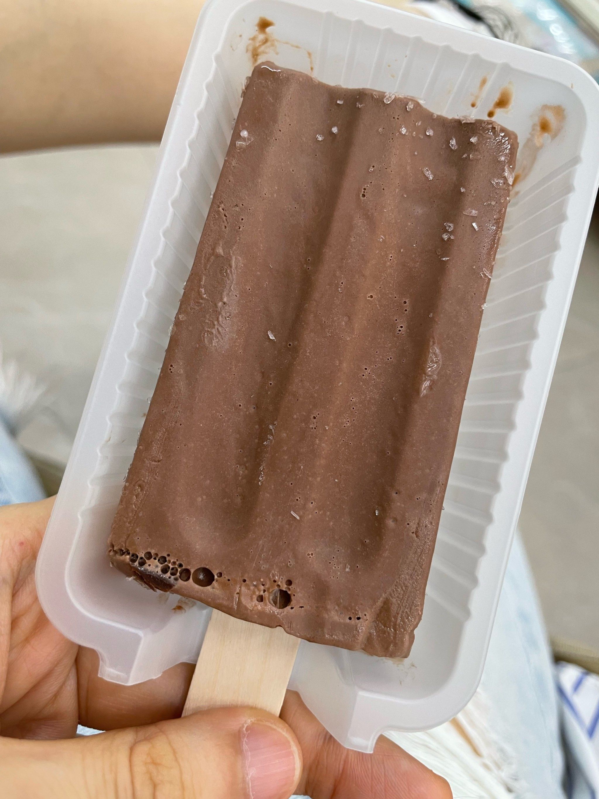 磨巧巧克力雪糕