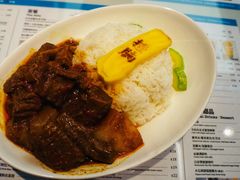 咖喱揸腩饭-敏华冰厅(平安金融中心店)