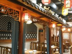 -东来菜馆•手抓海鲜家常菜•海鲜锅贴(鸽子窝店)