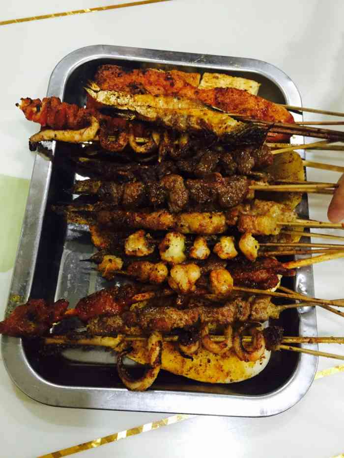 李记海鲜烧烤-"去震旦职业技术学院办事情,结束后晚上六点.