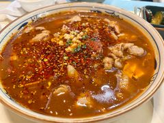 水煮肉片-付掌柜在成都·热炒砂锅集(金禾店)
