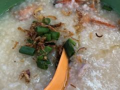 虾粥-长城砂煲田鸡粥