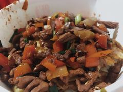 牛肉腰花二合一豆皮-周记热干面豆皮大王(桃花东街店)