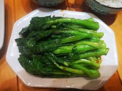 白灼菜心-狮头牌卤味研究所·卤味饭(花城汇南区店)