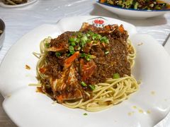 特色蟹脚面-早酒肖汉老味拌面