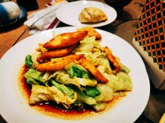 包包菜炒馕饼-新疆巴州金丝特餐厅(大钟寺店)