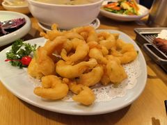 招牌炸虾仁-吕氏疙瘩汤·海鲜新鲁菜(凯德mall新都心店)
